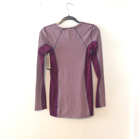 New Roxy Dry flight twilight crew magenta … - Picture 10 of 13